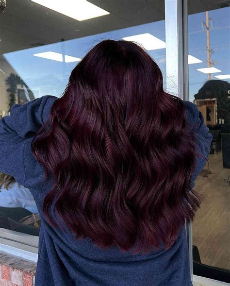 red hair burgundy|burgundy hair dye on brown.